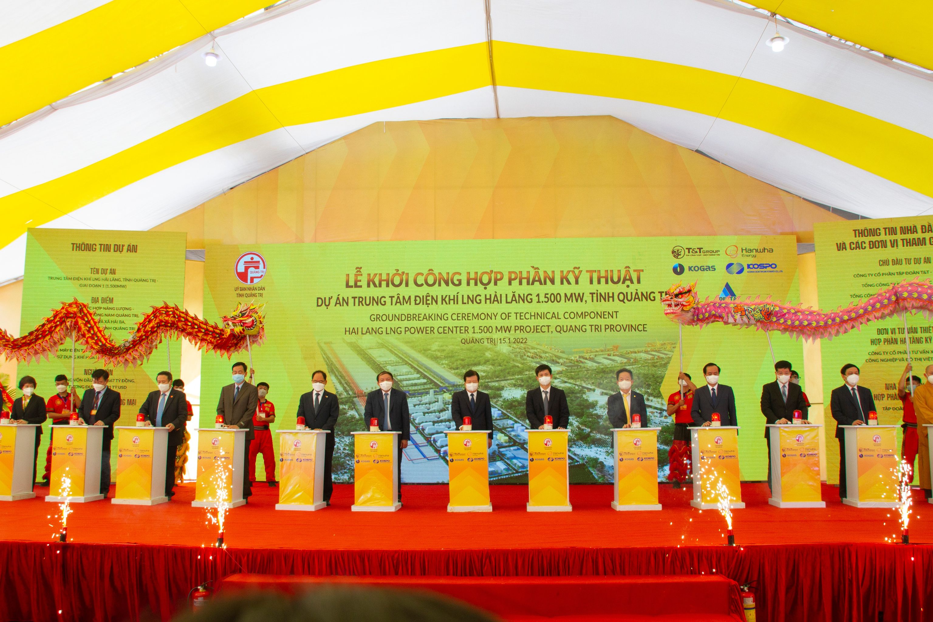 Une centrale au GNL de 2,37 mds de dollars mise en chantier à Quang Tri